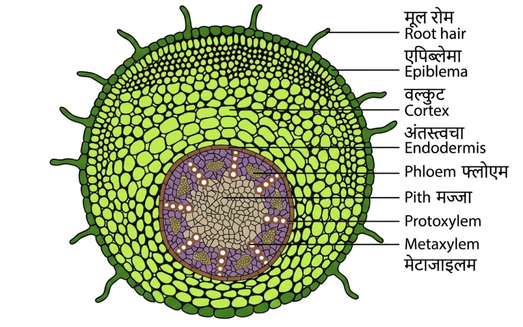 पुष्पी पादपों का शारीर (Plant Anatomy): संपूर्ण अध्ययन 6 17847418756152306905968053454339