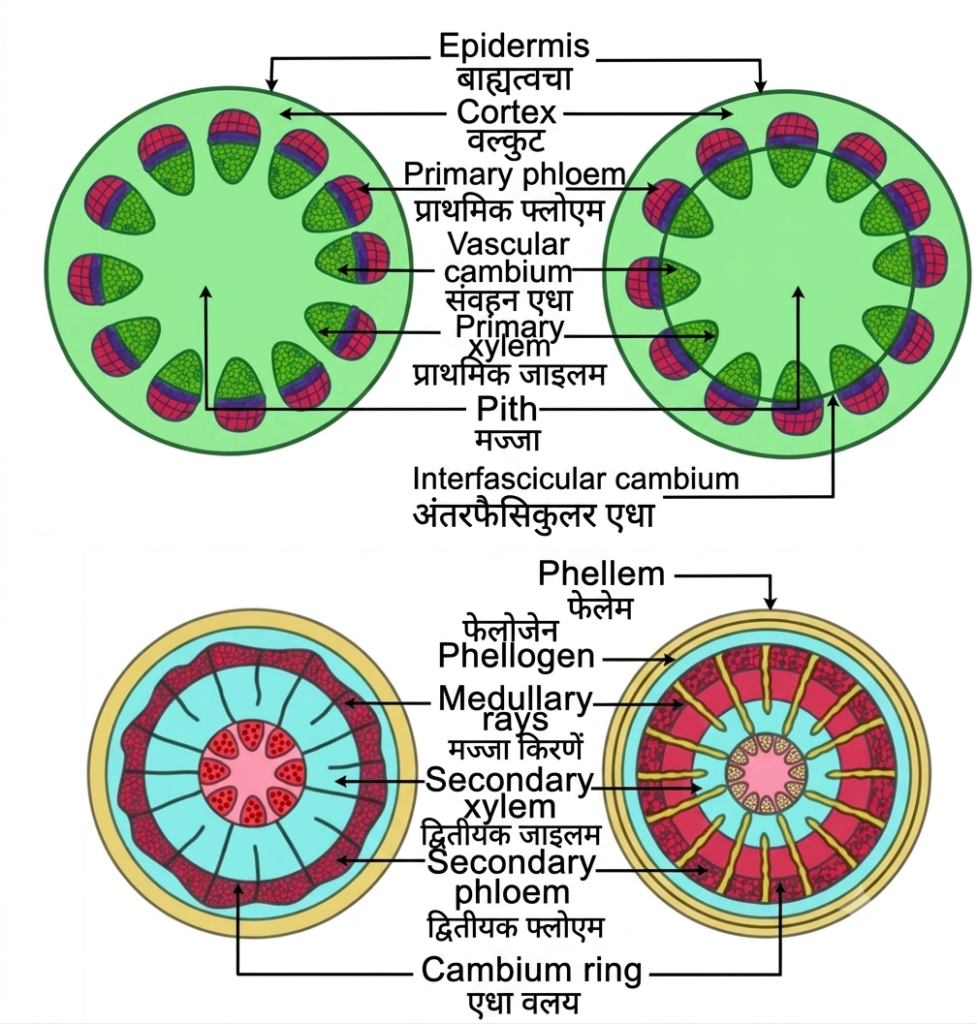 पुष्पी पादपों का शारीर (Plant Anatomy): संपूर्ण अध्ययन 9 17847424477952896986753124053686